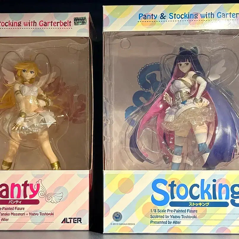 [BUNJANG] Panty &amp; Stocking Alter 1/8 Scale Figure Set / 팬티 &amp; 스타킹 팬스가 알터 1/8 스케일 피규어 세트