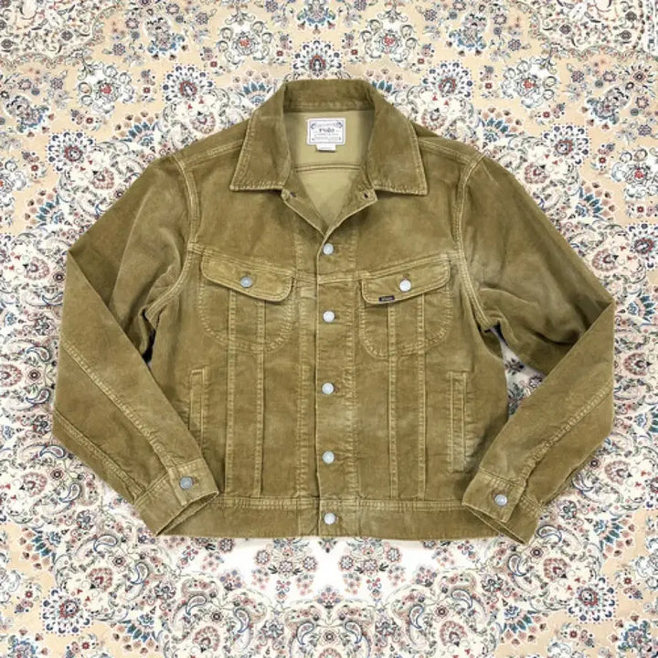 [BUNJANG] Polo Ralph Lauren Corduroy Trucker Jacket / [A+등급 S] 폴로랄프로렌 LEE스타일 코듀로이