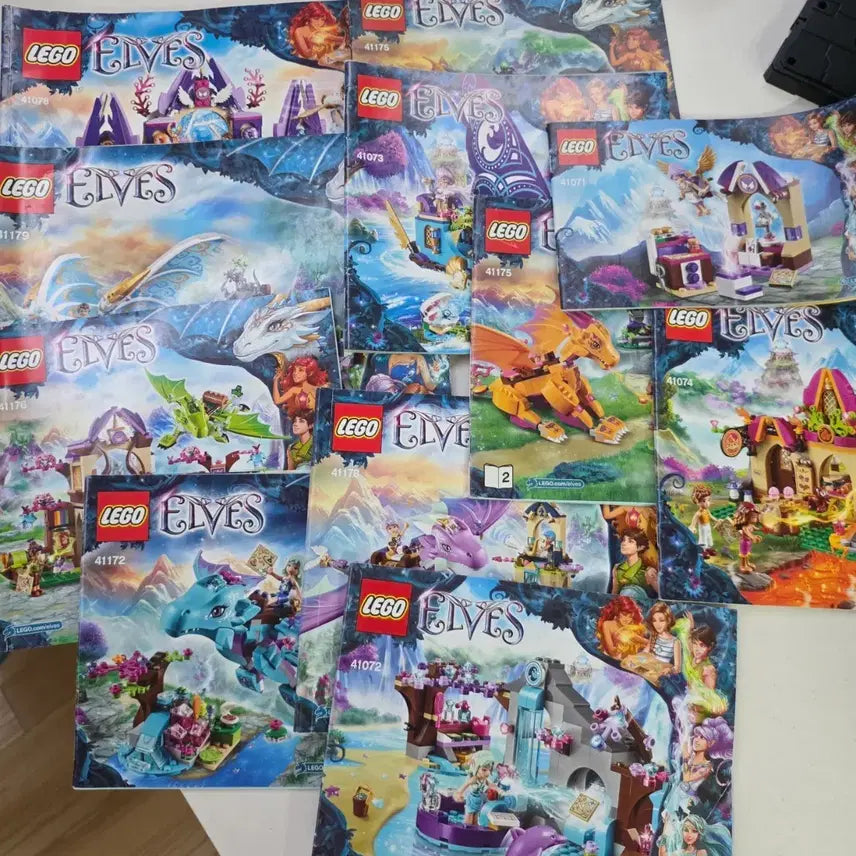 [BUNJANG] LEGO Elves Series Instruction Manual Collection / 레고 엘프 시리즈 모음