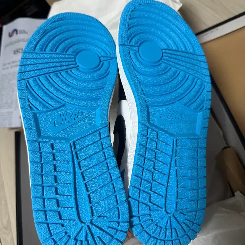 [BUNJANG] Nike Air Jordan 1 Low OG Black Powder Blue / 나이키 에어조던1 로우 OG 블랙 파우더 블루