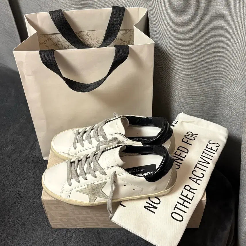 [BUNJANG] Golden Goose Black Tab Sneakers / 골든구스 블랙탭 스니커즈(36)
