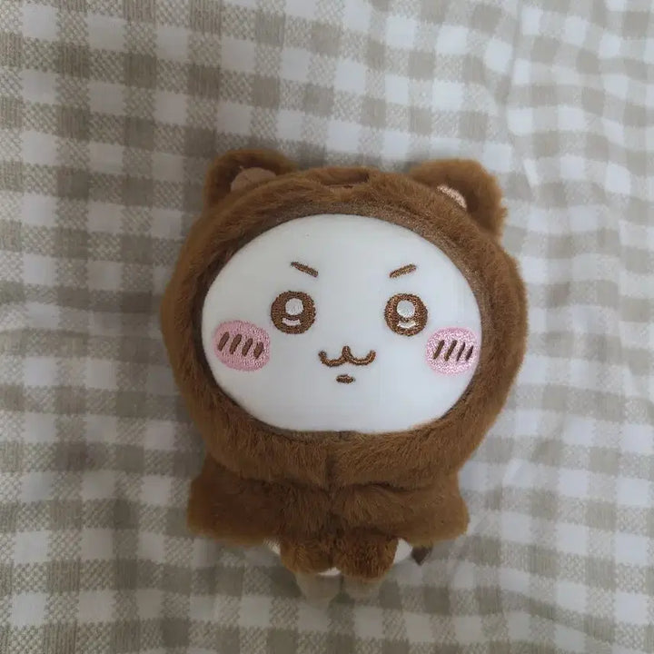 [BUNJANG] Chiikawa MiniSo Bear Mascot Keychain / 치이카와 미니소 곰돌이 마스코트 키링
