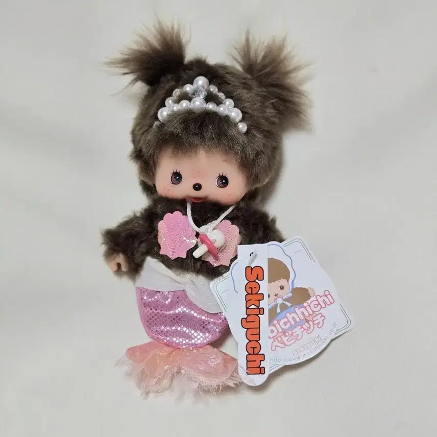 [BUNJANG] Monchhichi Baby Monchhichi Mermaid Doll / 몬치치 베비치치 인어