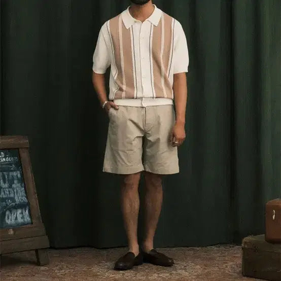 [BUNJANG] Namjoon (RM) Outstanding Collaboration Short-Sleeved Knit / 멋랩 아웃스탠딩 콜라보 반팔 니트