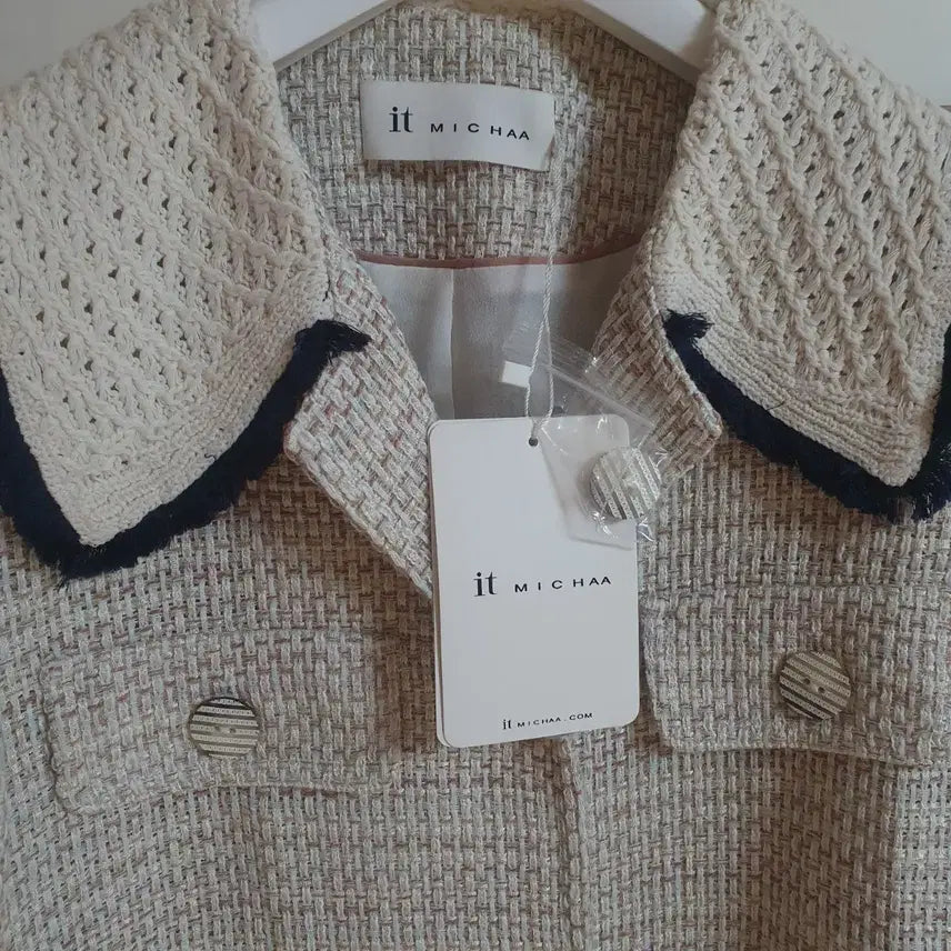 [BUNJANG] It Michaa Tweed Jacket (Size 55-66) / 잇미샤 트위드자켓/55-66 새상품