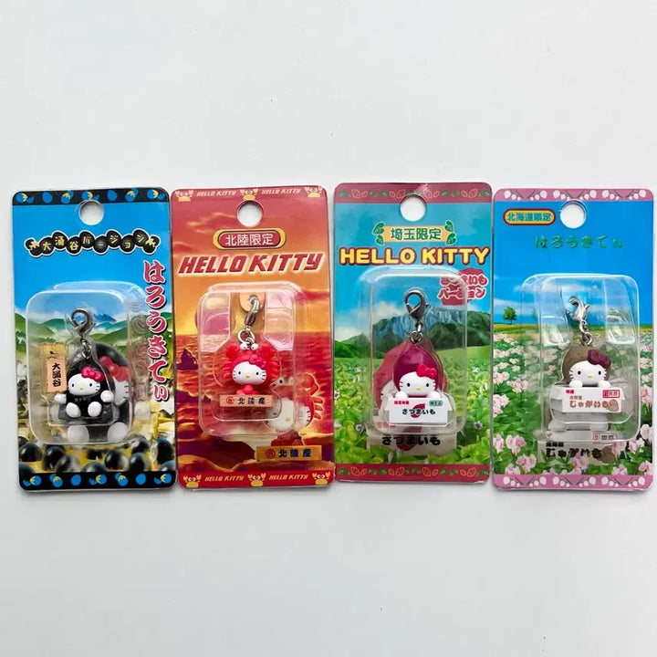 [BUNJANG] Japan Exclusive Vintage Kitty Strap (Unsealed) / [일본정품] 지역한정 고전 키티 스트랩 빈티지 미개봉 지역 한정
