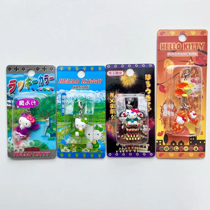 [BUNJANG] Japan Exclusive Vintage Hello Kitty Strap / [일본정품] 지역한정 고전 키티 스트랩 빈티지 미개봉 지역 한정