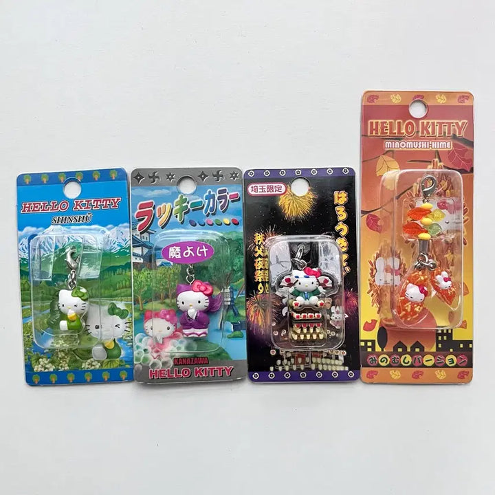 [BUNJANG] Japan Exclusive Vintage Hello Kitty Strap / [일본정품] 지역한정 고전 키티 스트랩 빈티지 미개봉 지역 한정