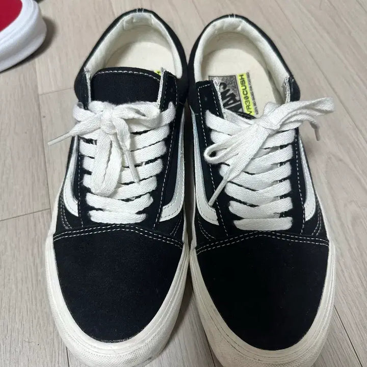[BUNJANG] Vans Old Skool VR3CUSH Black Sneakers / 반스 올드스쿨 VR3CUSH 블랙 265