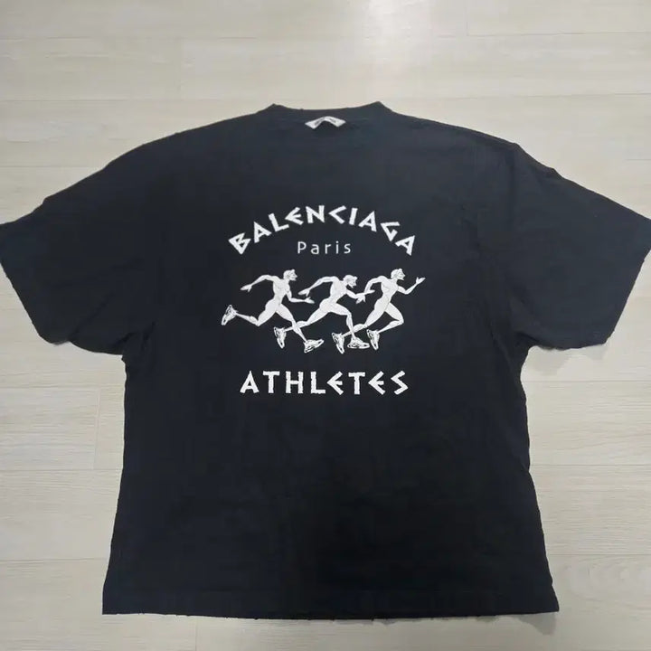 [BUNJANG] Balenciaga Marathon T-Shirt XS Korean Tag / 발렌시아가 마라톤 반팔 한글탭 xs