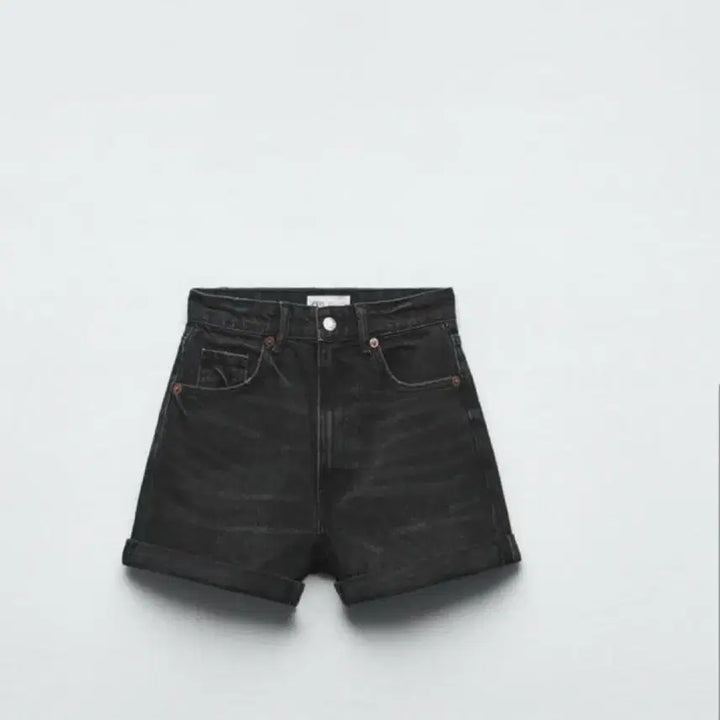 [BUNJANG] ZARA TRF Collection Black Denim Shorts / 자라 TRF 컬렉션 블랙 데님 쇼츠 팬츠 40