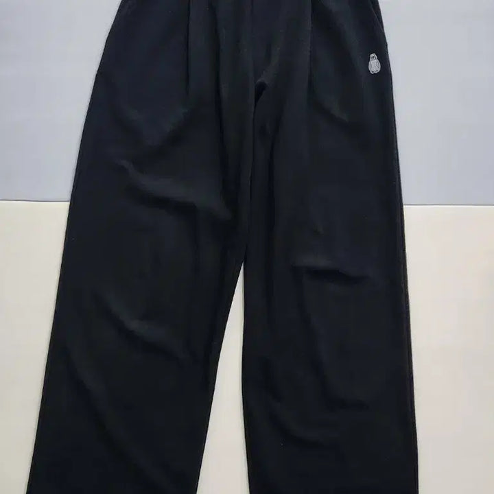 [BUNJANG] Unions One-Tuck Wide Sweatpants Black / 원턱 와이드 스웨트팬츠 블랙