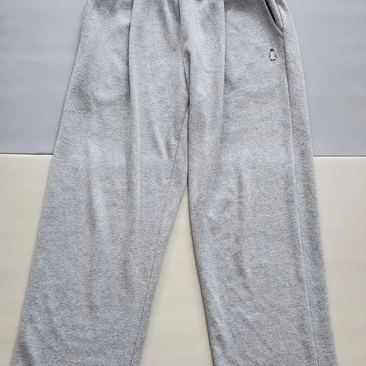 [BUNJANG] Unions Wide Sweatpants Grey / 원턱 와이드 스웨트팬츠 그레이