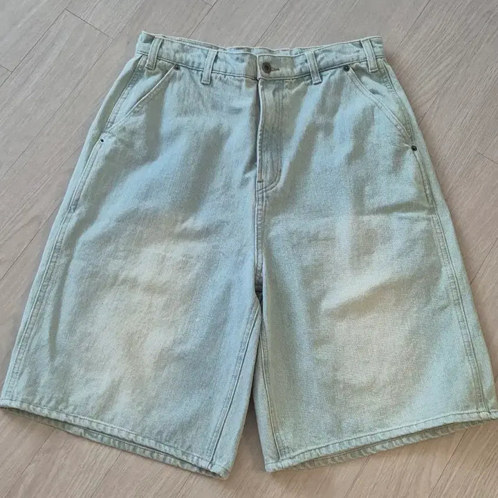 [BUNJANG] Mackwoodgun Dusty Washing Bermuda Shorts / 맥우드건 더스티 워싱 버뮤다 반바지