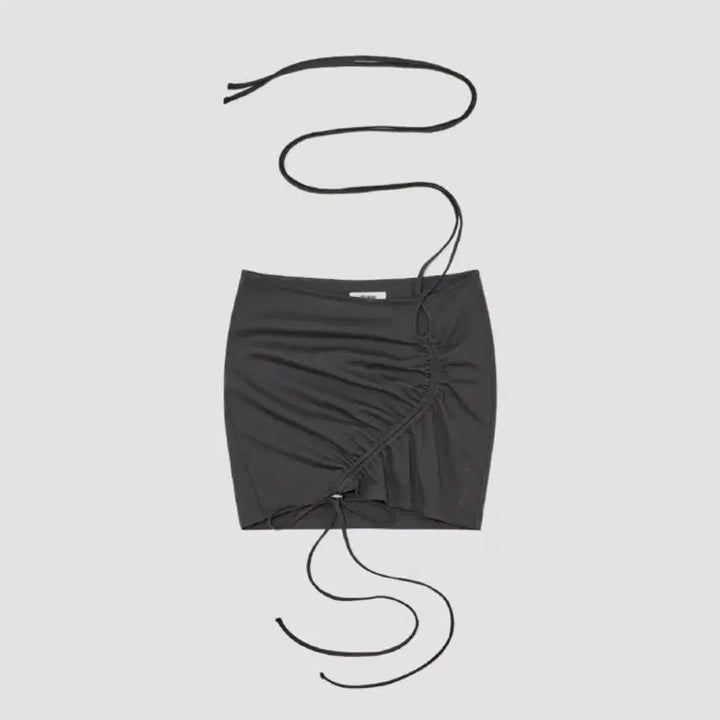 [BUNJANG] Glowny Tampa Shirring Skirt Mini Skirt / 글로니 탐파셔링스커트 미니스커트