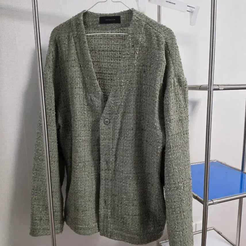 [BUNJANG] CRUSHAGAIN Tweed Cardigan / CRUSHAGAIN 트위드 가디건