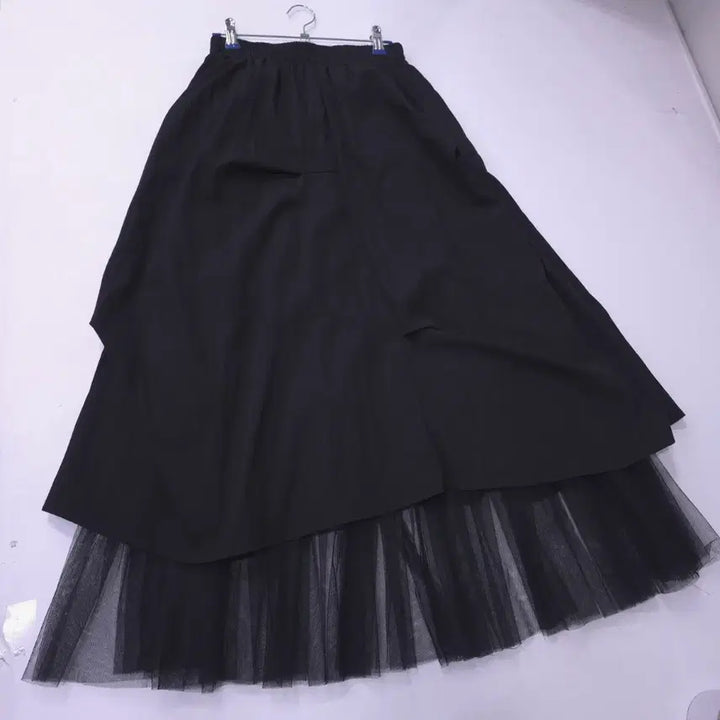 [BUNJANG] Velvet Underground Woven Shalong Skirt - F / 밸리걸) 2025 바스락 우븐 샤롱스커트 -F
