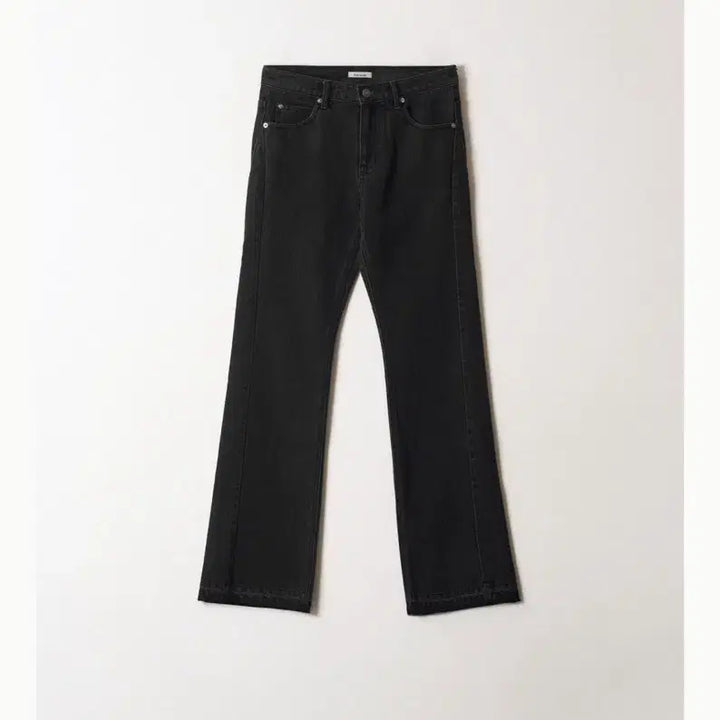 [BUNJANG] Abraamoo Low Edge Panel Bootcut Jeans (Black) Size 2 / 아비에무아 로우 엣지 패널 부츠컷 진 (블랙) 2 사이즈 새상품