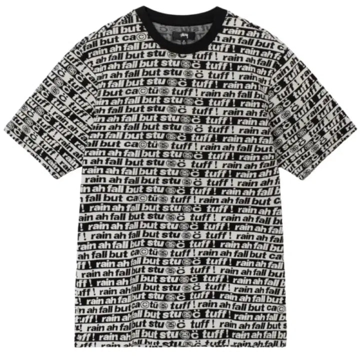[BUNJANG] Stussy x CPFM Jacquard Short Sleeve T-Shirt (M) / 스투시  X CPFM 자카드 반팔 M