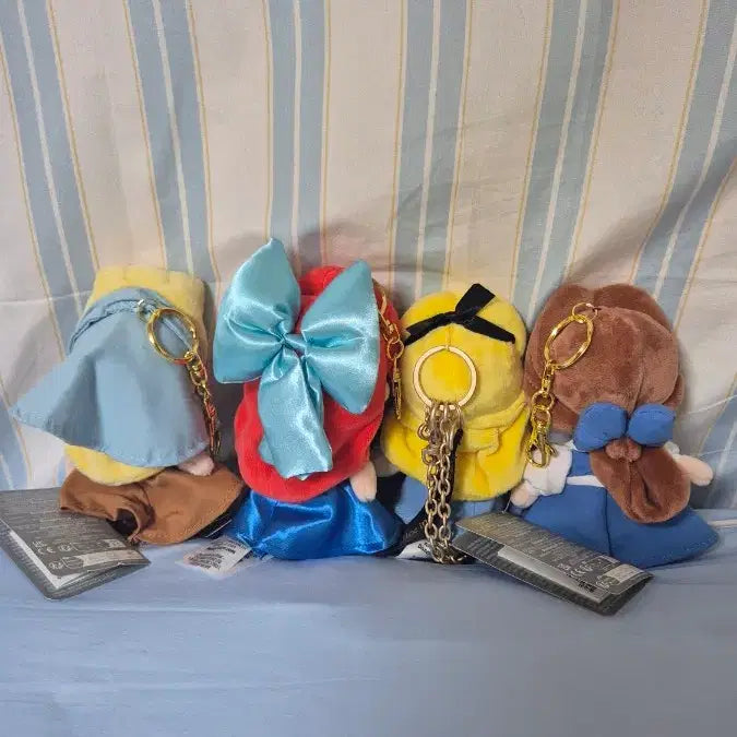 [BUNJANG] Disney Princesses "Sealed" Doll Keyring Set / 정품)디즈니 프린세스 인형 키링 (미개봉)