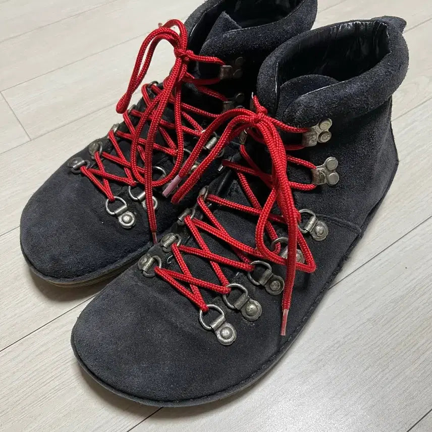 [BUNJANG] 90s Birkenstock Footprint Black Suede Mid Boots / 90s 버켄스탁 풋프린트 블랙스웨이드 미드 41사이즈(71/2)