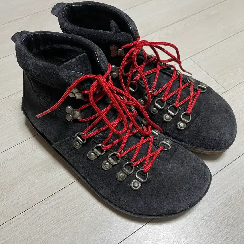 [BUNJANG] 90s Birkenstock Footprint Black Suede Mid Boots / 90s 버켄스탁 풋프린트 블랙스웨이드 미드 41사이즈(71/2)