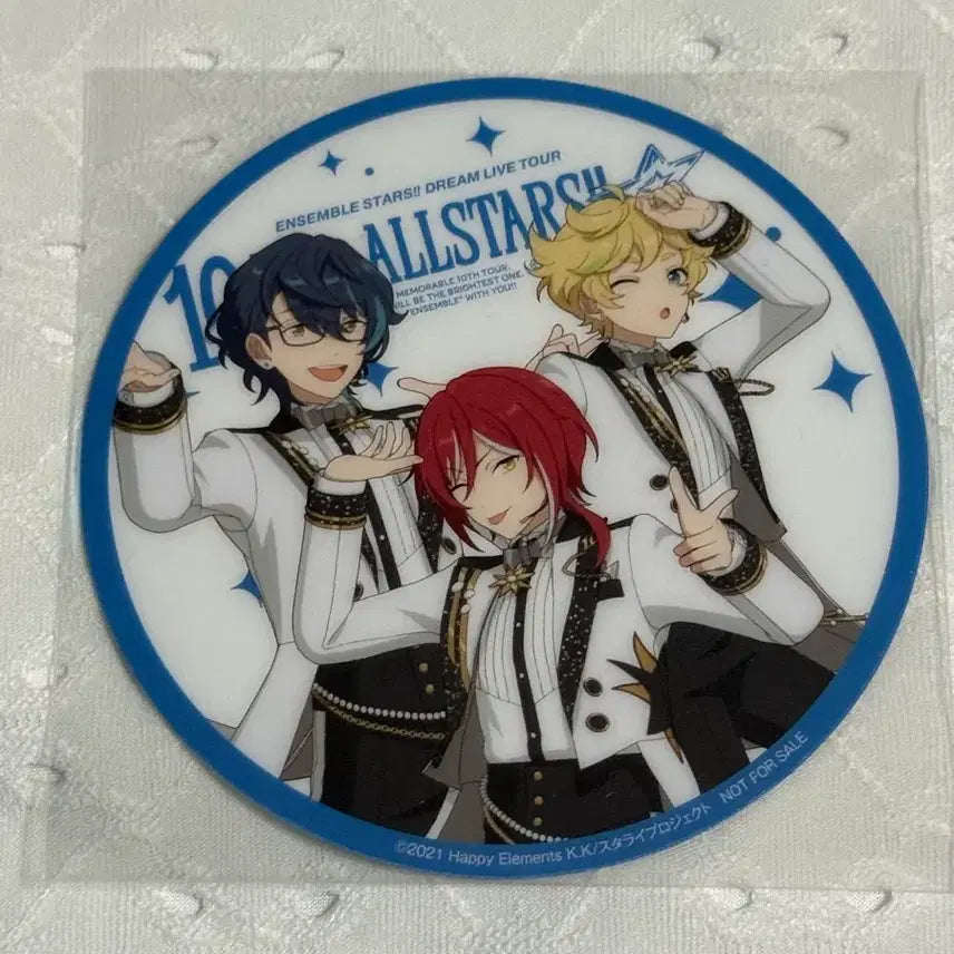 [BUNJANG] Ensemble Stars! Round1 Collaboration Switch Coaster / 앙스타 라운드원 콜라보 특전 코스터 스위치