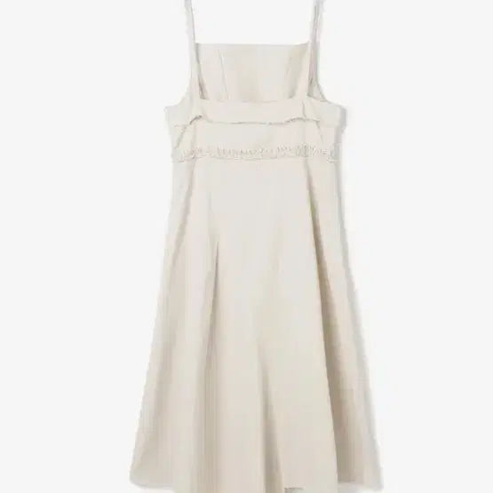 [BUNJANG] Milo Women Asymmetric Pleats Dress Ecru / 밀로 우먼 어시메트릭 플리츠 드레스 원피스 에크루
