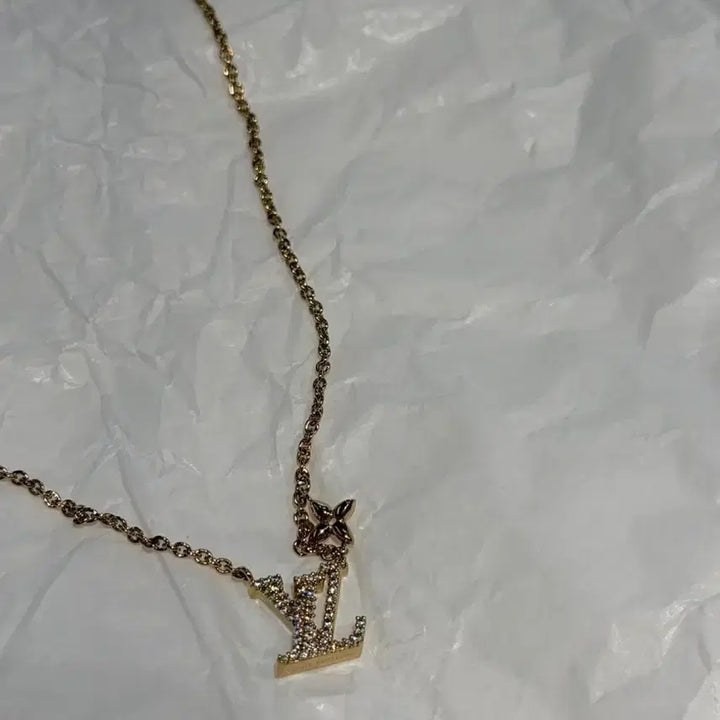 [BUNJANG] Louis Vuitton LV Iconic Necklace Gold / 루이비통 LV 아이코닉 목걸이