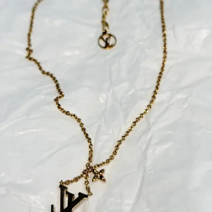 [BUNJANG] Louis Vuitton LV Iconic Necklace Gold / 루이비통 LV 아이코닉 목걸이