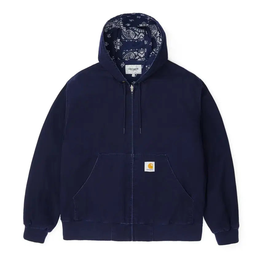 [BUNJANG] Carhartt WIP OG Bandana Active Jacket Navy XL / (중고 XL) 칼하트 WIP OG 반다나 액티브 자켓 네이비