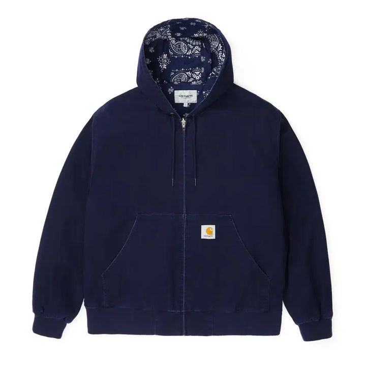 [BUNJANG] Carhartt WIP OG Bandana Active Jacket Navy XL / (중고 XL) 칼하트 WIP OG 반다나 액티브 자켓 네이비