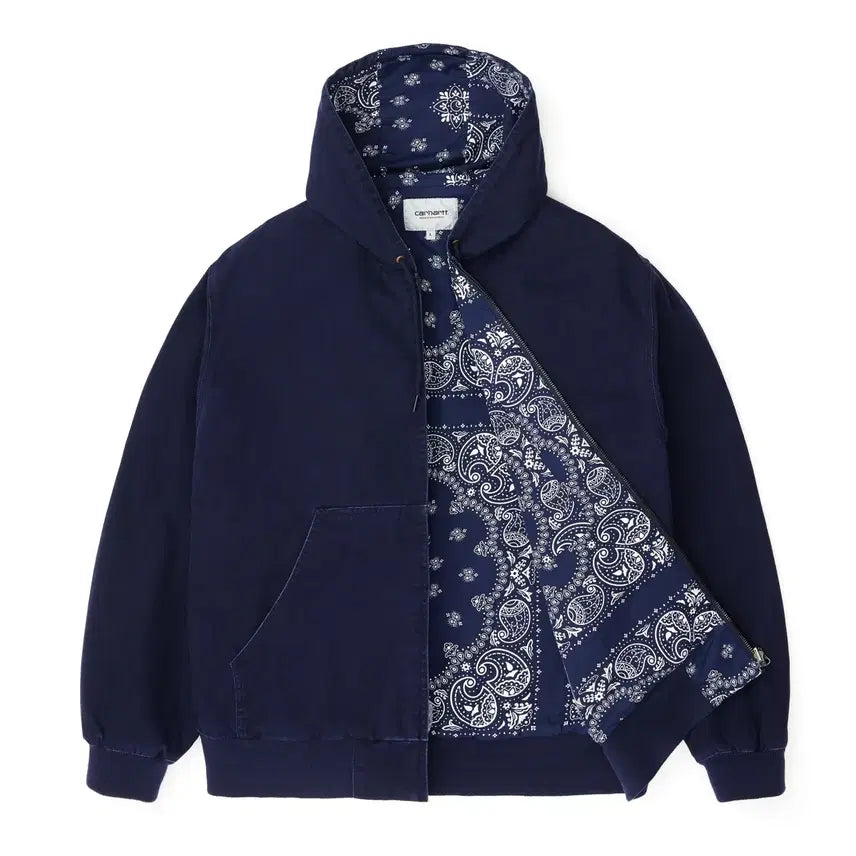 [BUNJANG] Carhartt WIP OG Bandana Active Jacket Navy XL / (중고 XL) 칼하트 WIP OG 반다나 액티브 자켓 네이비
