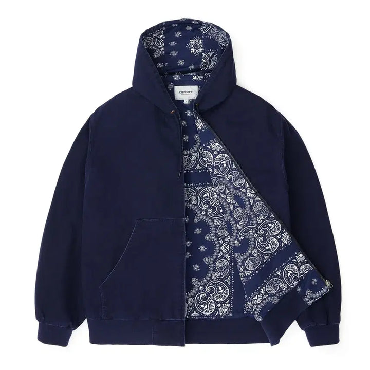 [BUNJANG] Carhartt WIP OG Bandana Active Jacket Navy XL / (중고 XL) 칼하트 WIP OG 반다나 액티브 자켓 네이비