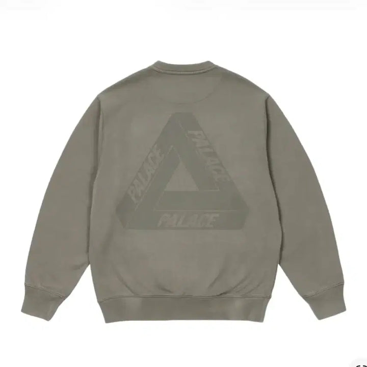 [BUNJANG] Palace Spray Tri-Fergy Crewneck Sweatshirt - 24SS / 팔라스 스프레이 트라이퍼그 크루 메탈리코 - 24SS