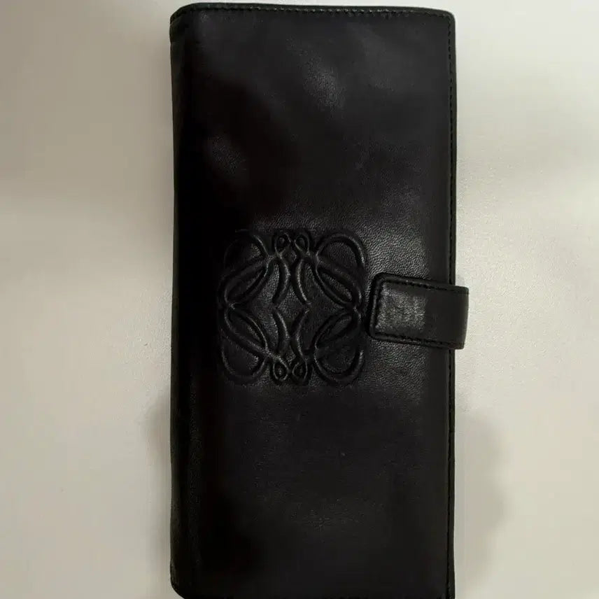 [BUNJANG] Loewe Vintage Black Lambskin Long Wallet / 빈티지 로에베 블랙 양가죽 장지갑 (LOEWE)