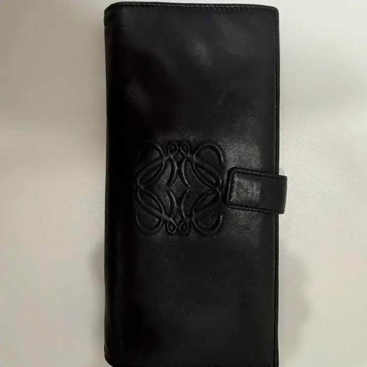 [BUNJANG] Loewe Vintage Black Lambskin Long Wallet / 빈티지 로에베 블랙 양가죽 장지갑 (LOEWE)