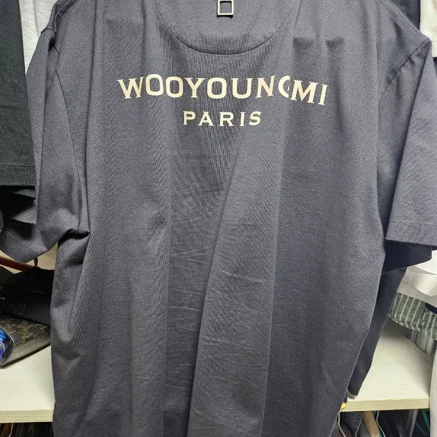 [BUNJANG] Wooyoungmi Back Logo T-Shirt / 우영미 백로고 반팔티 팝니다~~!!