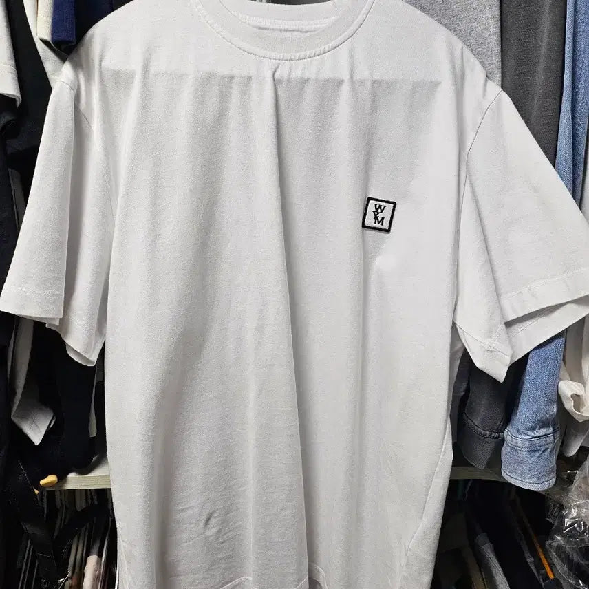 [BUNJANG] Wooyoungmi Back Logo T-Shirt / 우영미 백로고 반팔티 팝니다~~!!