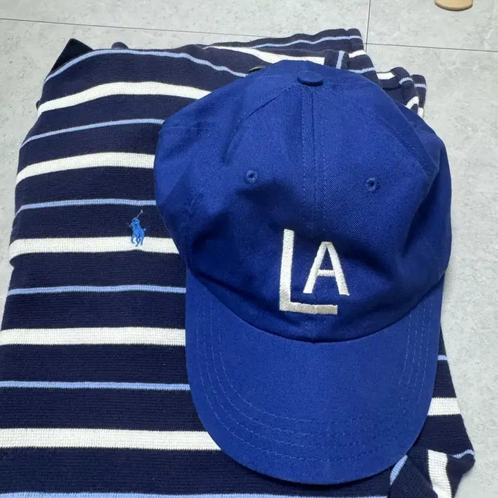 [BUNJANG] Coopers Town LA Blue Ball Cap / Coopers town 쿠퍼스타운 LA 블루 볼캡 made in usa