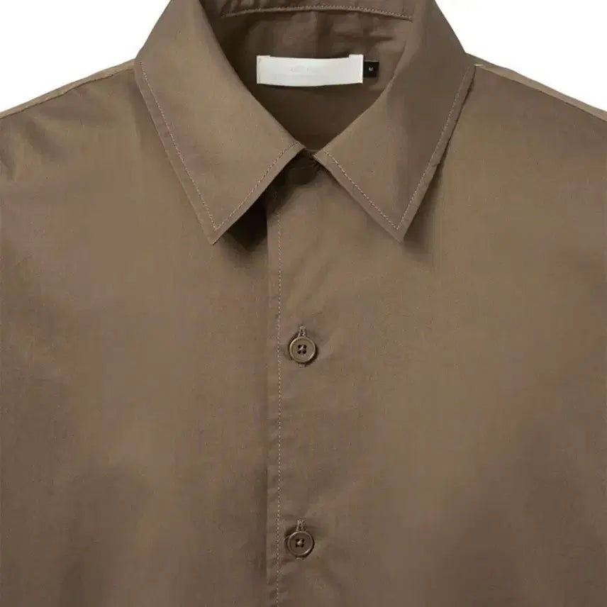 [BUNJANG] Amomento Open Collar Shirt &amp; Pocket Work Pants Set (Brown, L) / [셔츠L/팬츠L]브라운 아모멘토 오픈카라셔츠셋업