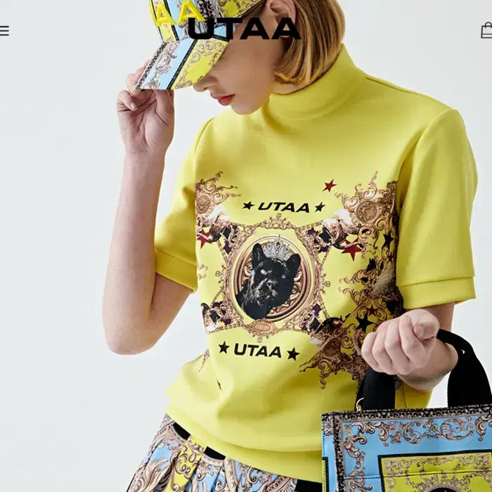 [BUNJANG] UTAA Neoprene Short Sleeve T-Shirt / UTAA) 유타 매장판 반팔 네오프렌 티셔츠 -55