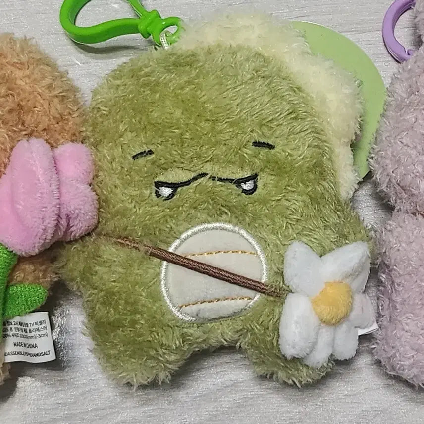 [BUNJANG] Dinosaur Spring Doll Keyring / 공룡 봄 인형키링