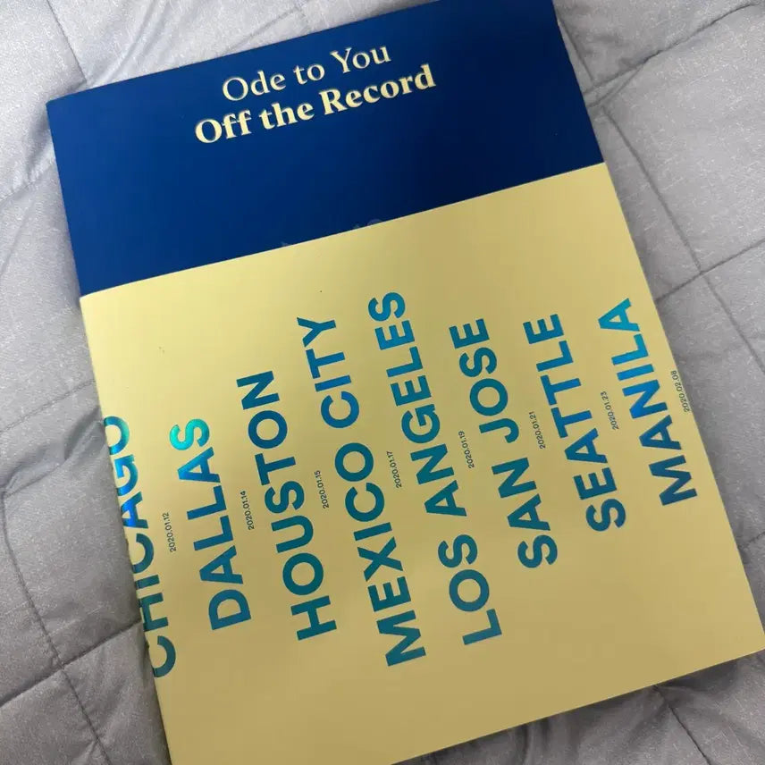 [BUNJANG] SEVENTEEN Ode to You Off the Record Photobook / 세븐틴 오드투유 오프더레코드 포토북