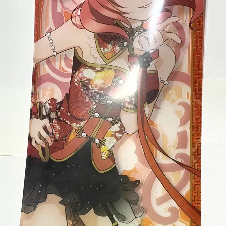 [BUNJANG] Love Live! Maki Nishikino Clear Poster &amp; Strap Set / 러브라이브 마키 클리어포스터 + 스트랩