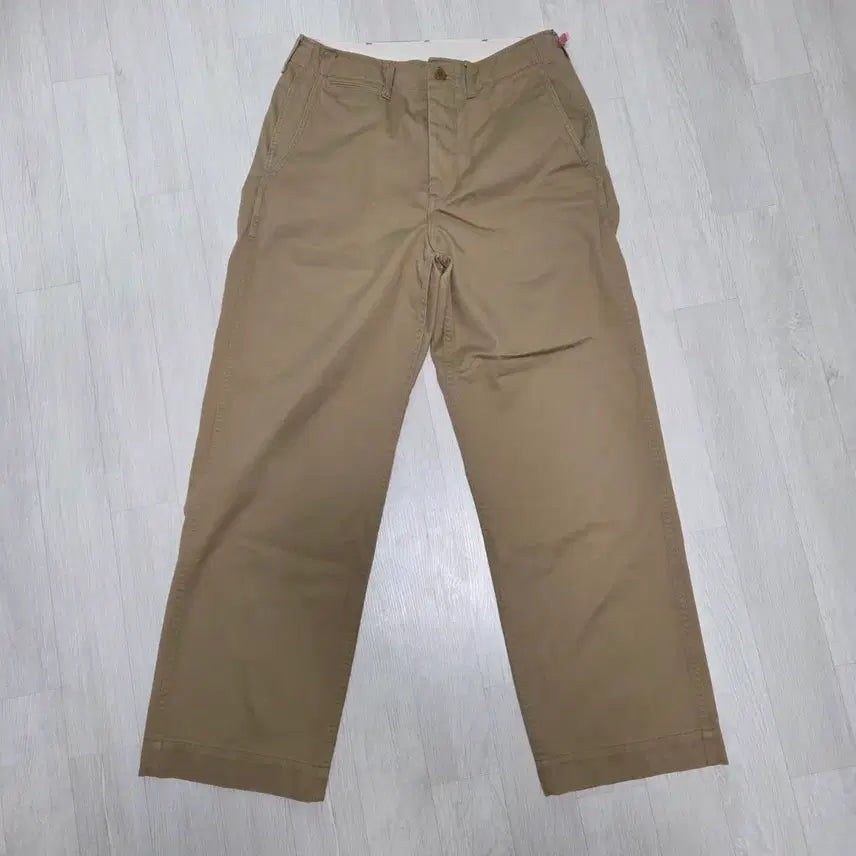 [BUNJANG] Fullcount 1201 Chino Trousers Brown Beige / 풀카운트 1201 치노 브라운 베이지 32