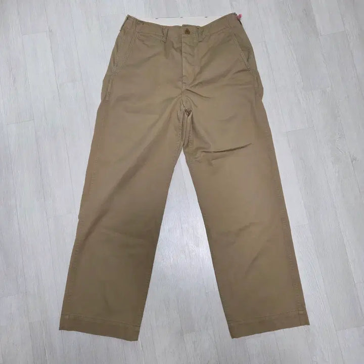 [BUNJANG] Fullcount 1201 Chino Trousers Brown Beige / 풀카운트 1201 치노 브라운 베이지 32