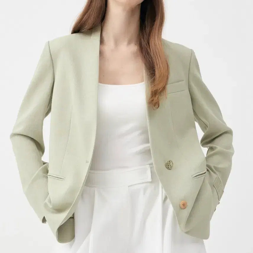 [BUNJANG] DECO Jacket Green Size M / 새상품 DECO 데코 자켓 23년 정가60