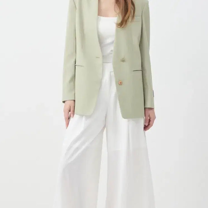 [BUNJANG] DECO Jacket Green Size M / 새상품 DECO 데코 자켓 23년 정가60
