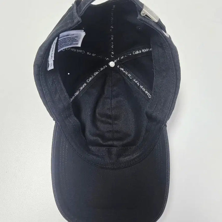 [BUNJANG] Calvin Klein CK Logo Ball Cap Black OS / 캘빈클라인 CK 로고 볼캡 블랙 OS